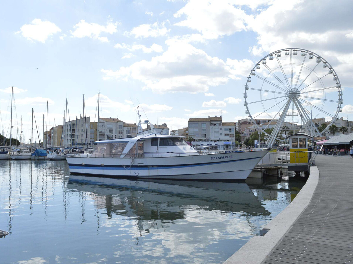 Studio rénové avec parking à Cap d'Agde, 850m plage - Photo 16