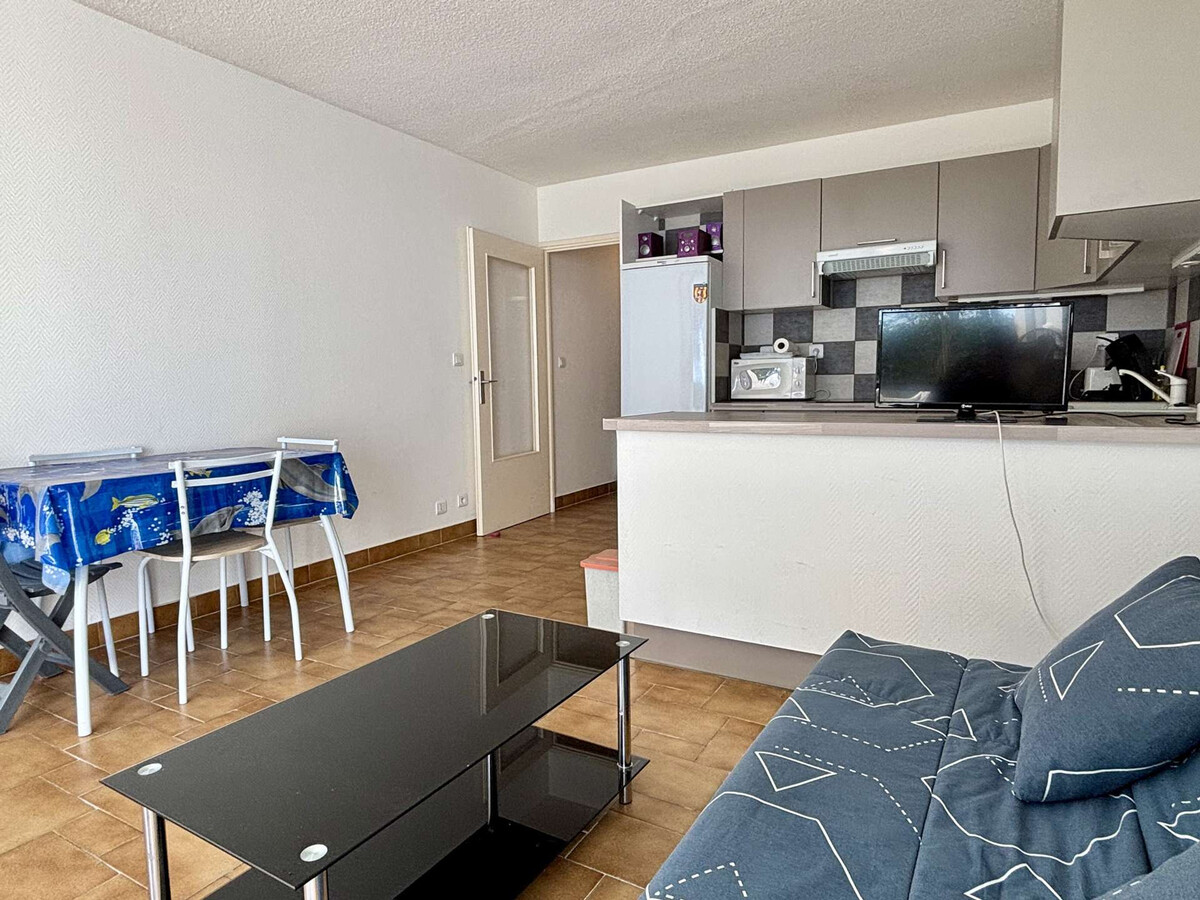 Studio cabine 4 pers. accès direct plage, Argelès - Photo 11