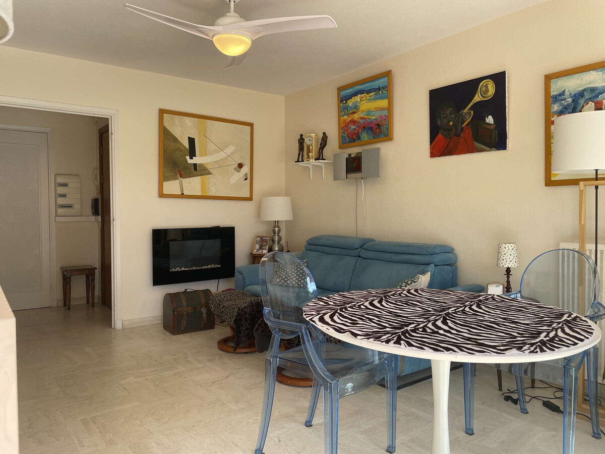 Appartement rez-de-jardin 4 pers., piscine & tennis à Antibes - Photo 6