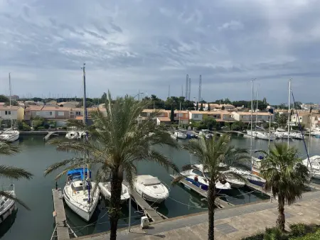 Location appartement à Cap d'Agde, Studio 4 pers avec piscine et parking à 1200m de la plage