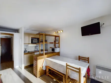 Studio 6 pers. avec cabine à La Rosière, 200 m des remontées : photo 2
