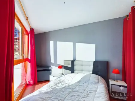 Appart 2P à 150m des pistes avec parking et balcon sud : photo 4
