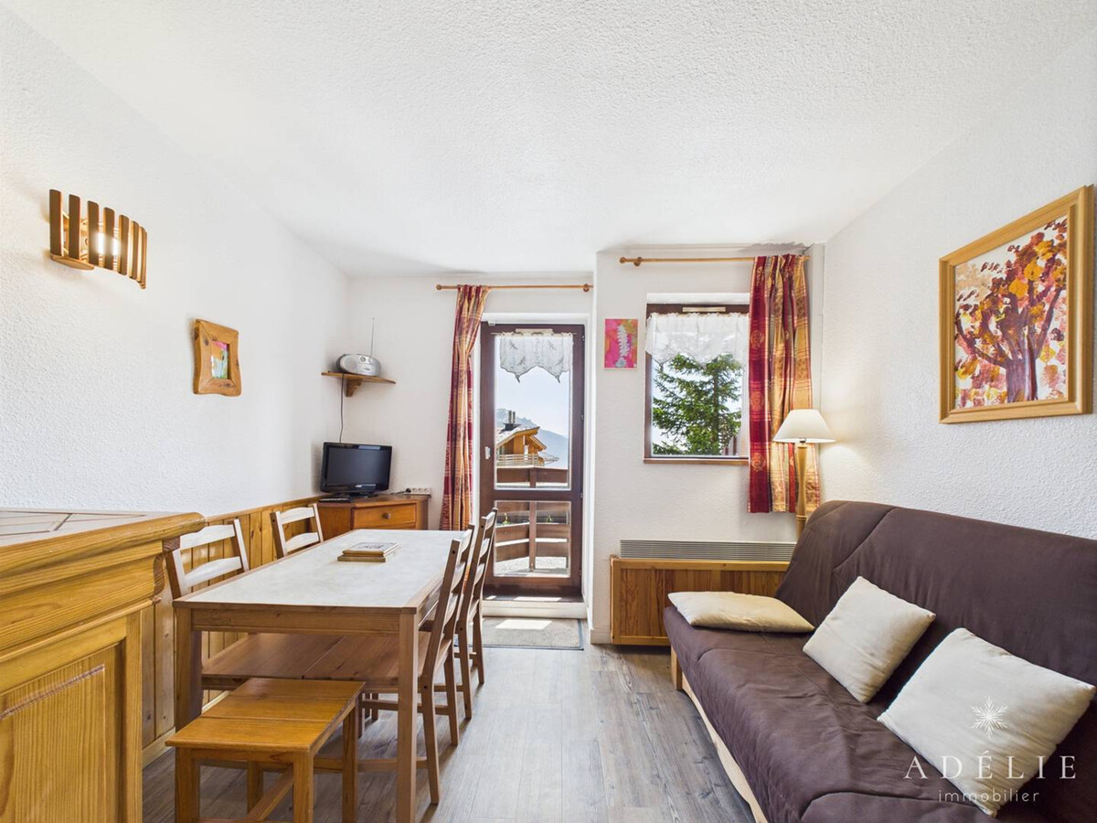 Studio cabine 26 m² balcon sud, 100 m des pistes - Photo 1