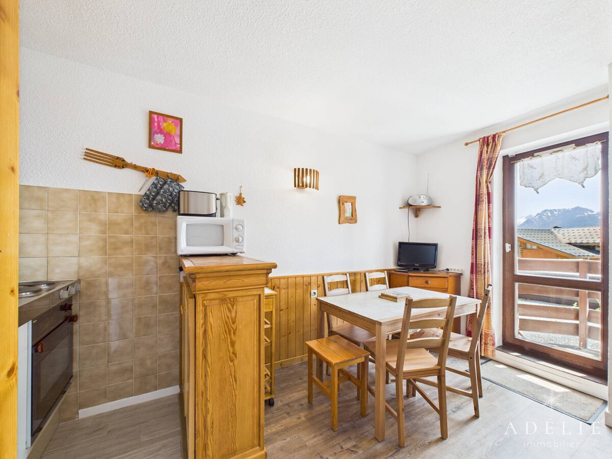 Studio cabine 26 m² balcon sud, 100 m des pistes - Photo 4