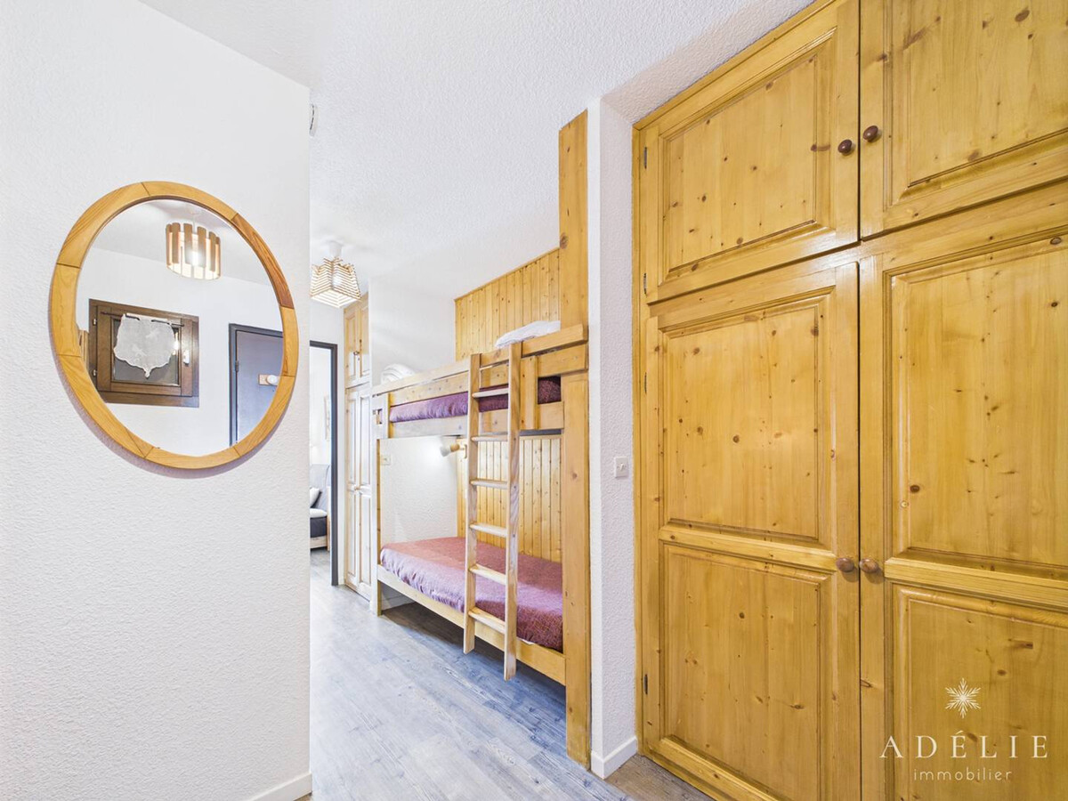 Studio cabine 26 m² balcon sud, 100 m des pistes - Photo 6