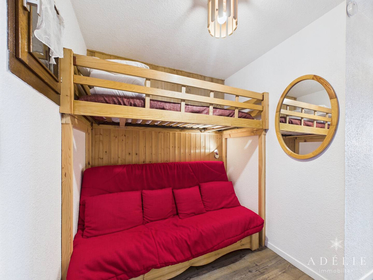 Studio cabine 26 m² balcon sud, 100 m des pistes - Photo 7