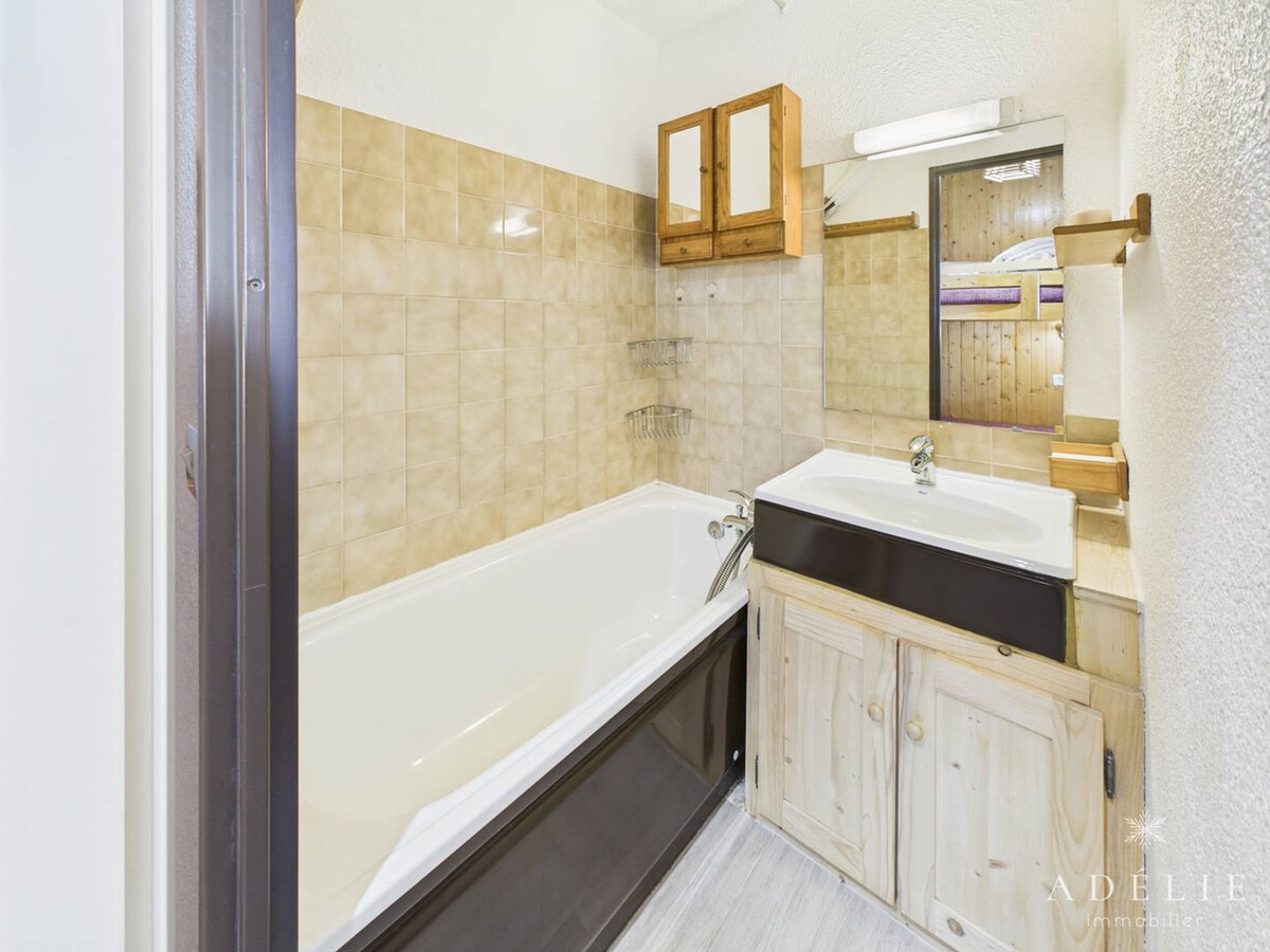 Studio cabine 26 m² balcon sud, 100 m des pistes - Photo 8
