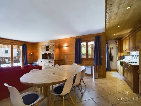 4 pièces 8 pers. Montvalezan, terrasse 65m² plein sud : photo 4