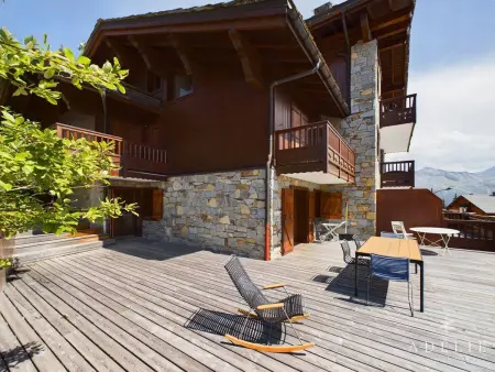 4 pièces 8 pers. Montvalezan, terrasse 65m² plein sud : photo 12