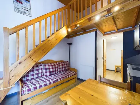 Studio mezzanine 4-5 pers à 100 m des pistes, Montvalezan : photo 4