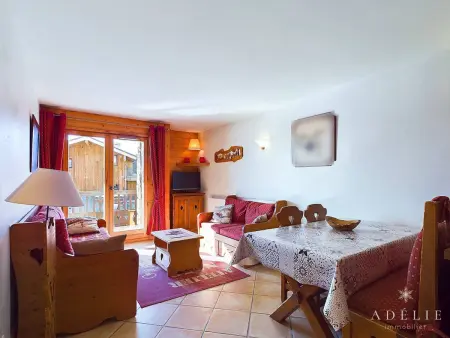 Location appartement à Montvalezan La Rosière, Appartement 3 pièces Sud avec balcon, parking et proche pistes et commerces