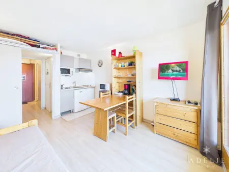 Studio 22 m² 4 pers, balcon sud-ouest, La Rosière : photo 4
