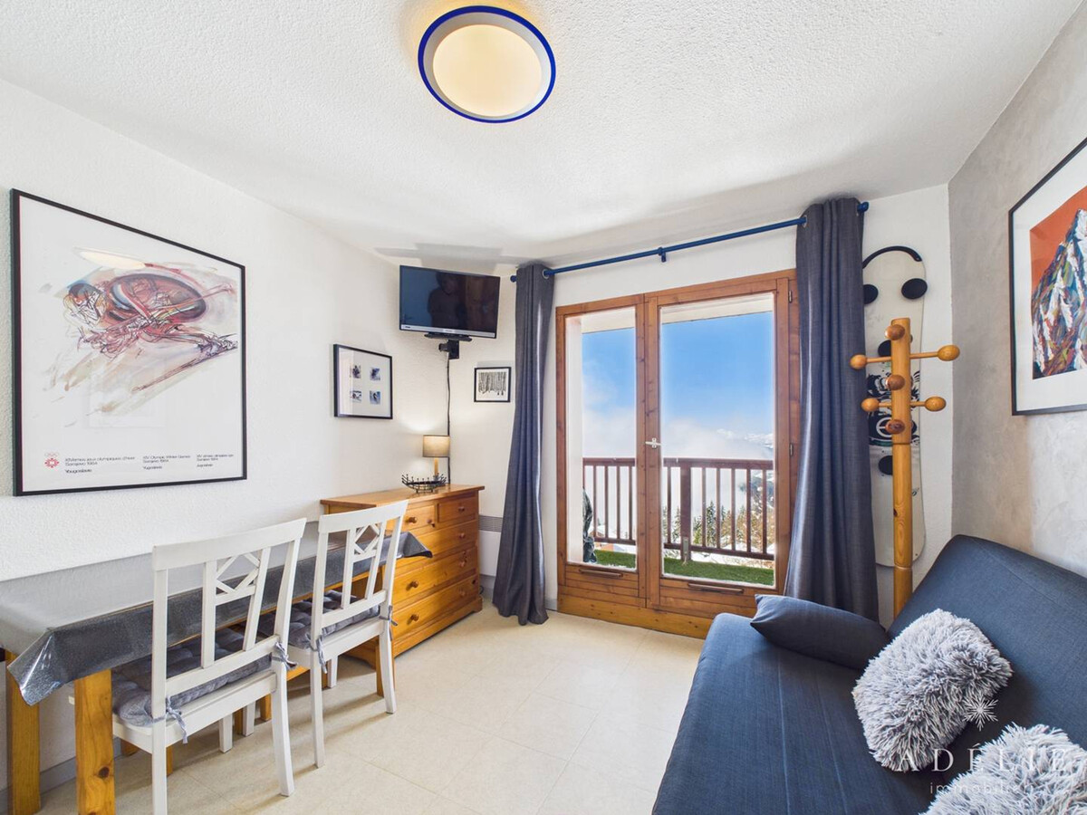 Studio 4 pers. pieds des pistes, parking, balcon sud - Photo 3