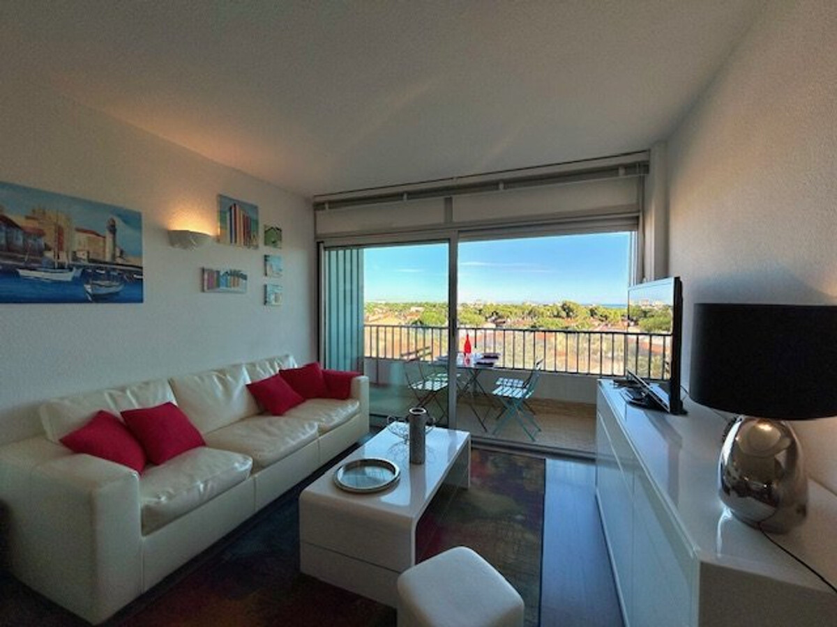 T2 rénové avec vue mer et parking à Argelès-sur-Mer - Photo 2