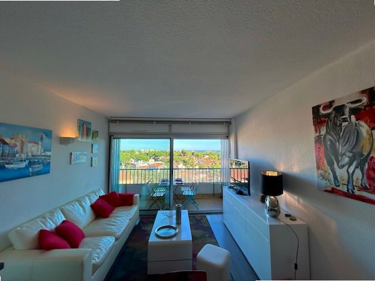 T2 rénové avec vue mer et parking à Argelès-sur-Mer - Photo 6