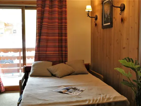Appart 2 pièces Risoul 1850 : piscine, sauna, pied des pistes : photo 5