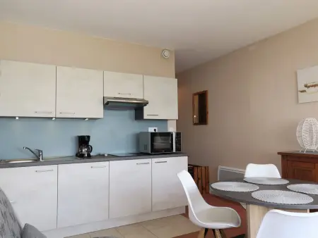 Appartement rénové vue mer, terrasse à 200m des plages : photo 7