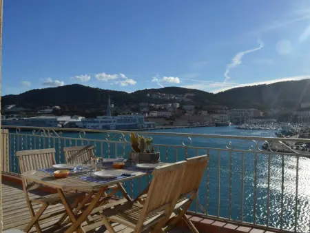 Location appartement à Port Vendres, Studio 2 pers avec terrasse vue mer, Port-Vendres