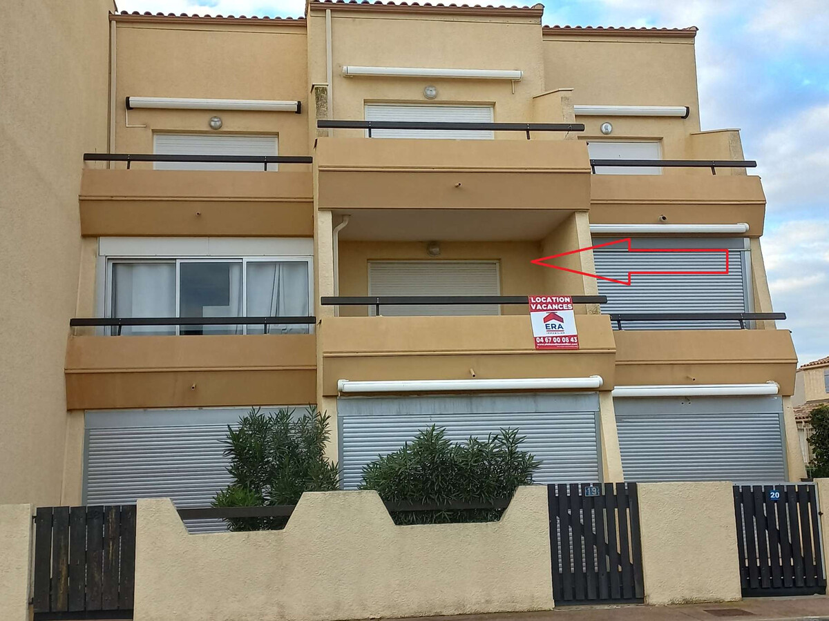 Studio cabine 4 pers. avec piscine à Marseillan-Plage - Photo 12