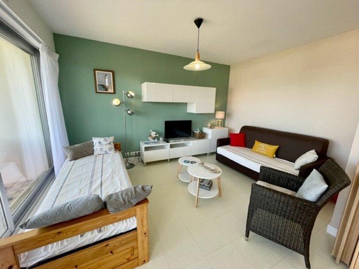 Studio rénové 30m² avec balcon vue mer, Quiberon - Photo 1
