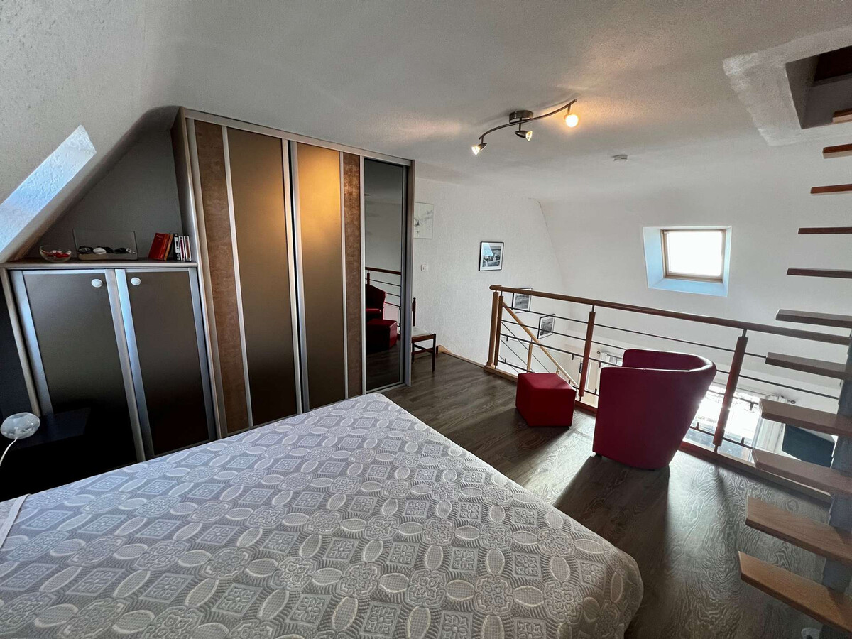 Studio mezzanine 40m² vue mer à Quiberon - Photo 10