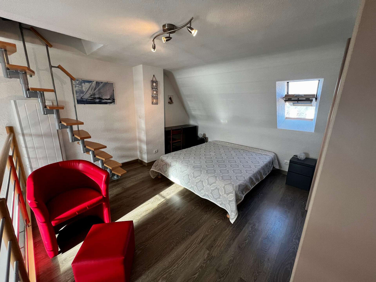 Studio mezzanine 40m² vue mer à Quiberon - Photo 11