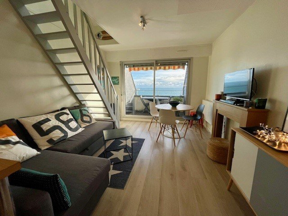 Studio mezzanine Quiberon, vue mer et balcon sud-ouest - Photo 1