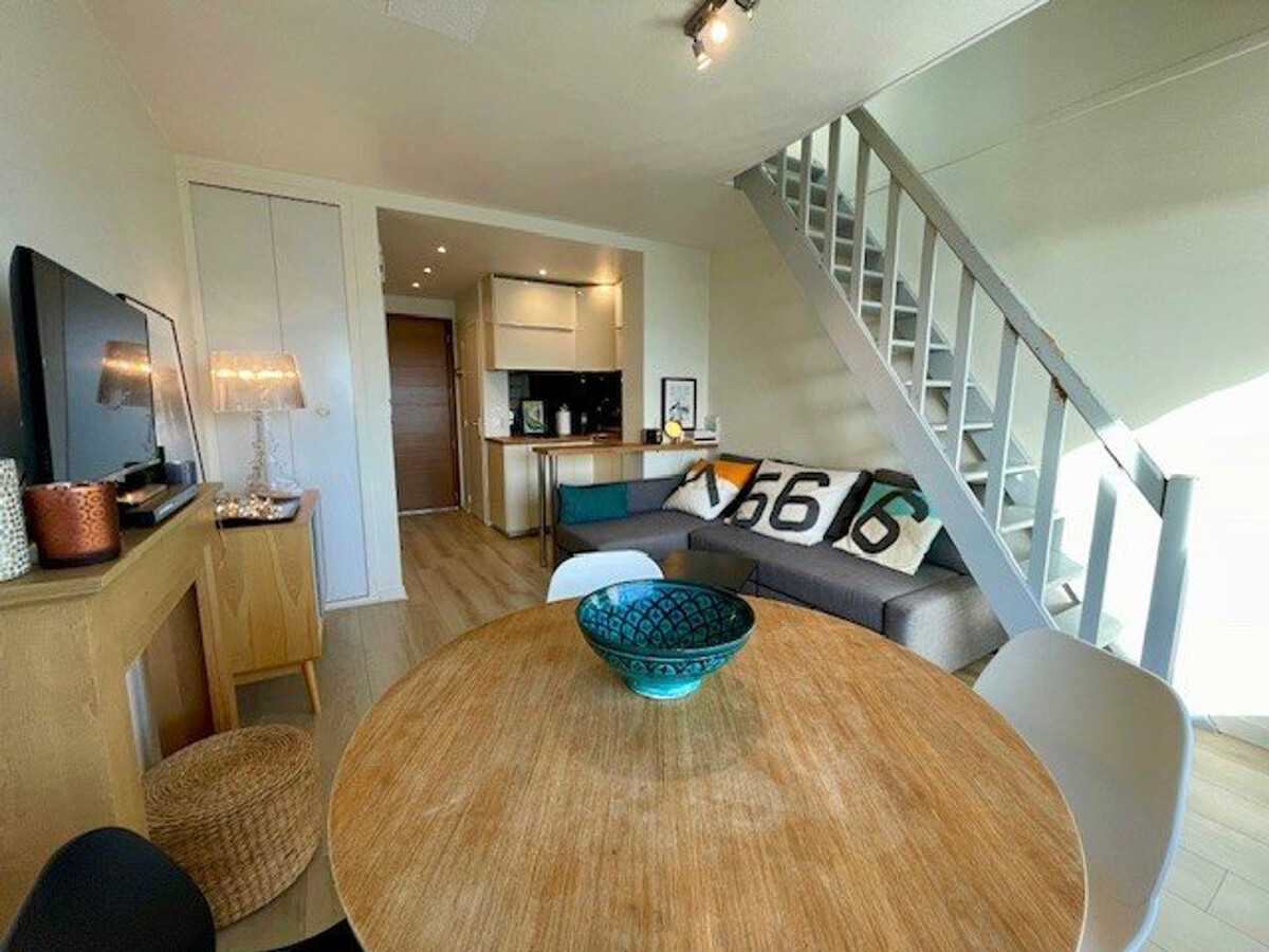 Studio mezzanine Quiberon, vue mer et balcon sud-ouest - Photo 4