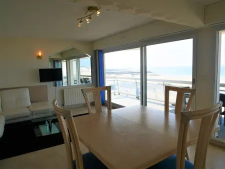 Appartement 3 pièces vue mer à Quiberon, balcon sud-ouest : photo 7