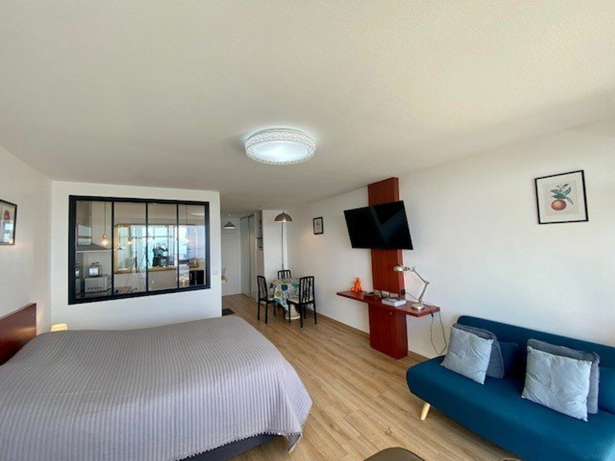 Studio rénové 35m² à Quiberon, loggia vue mer - Photo 2