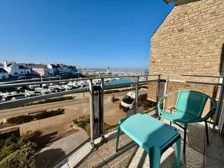 Location appartement à Quiberon, Studio cosy à Quiberon avec balcon, parking et animaux acceptés