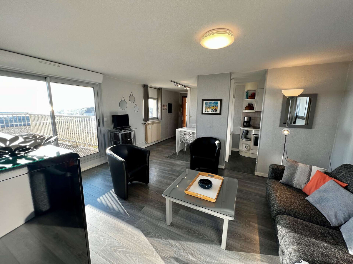 Appartement 2 pièces face mer avec terrasse, Quiberon - Photo 1