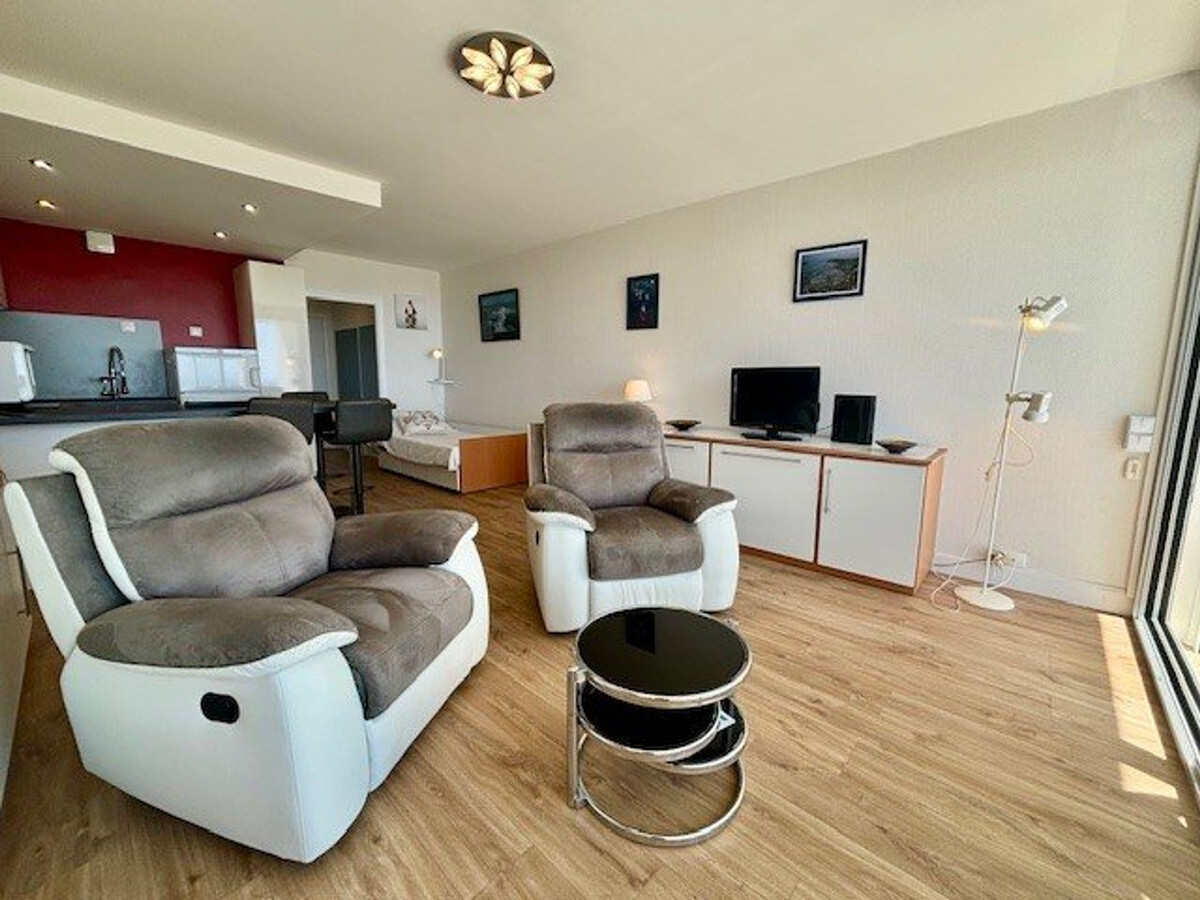 Studio vue mer 35m² avec balcon sud à Quiberon - Photo 3