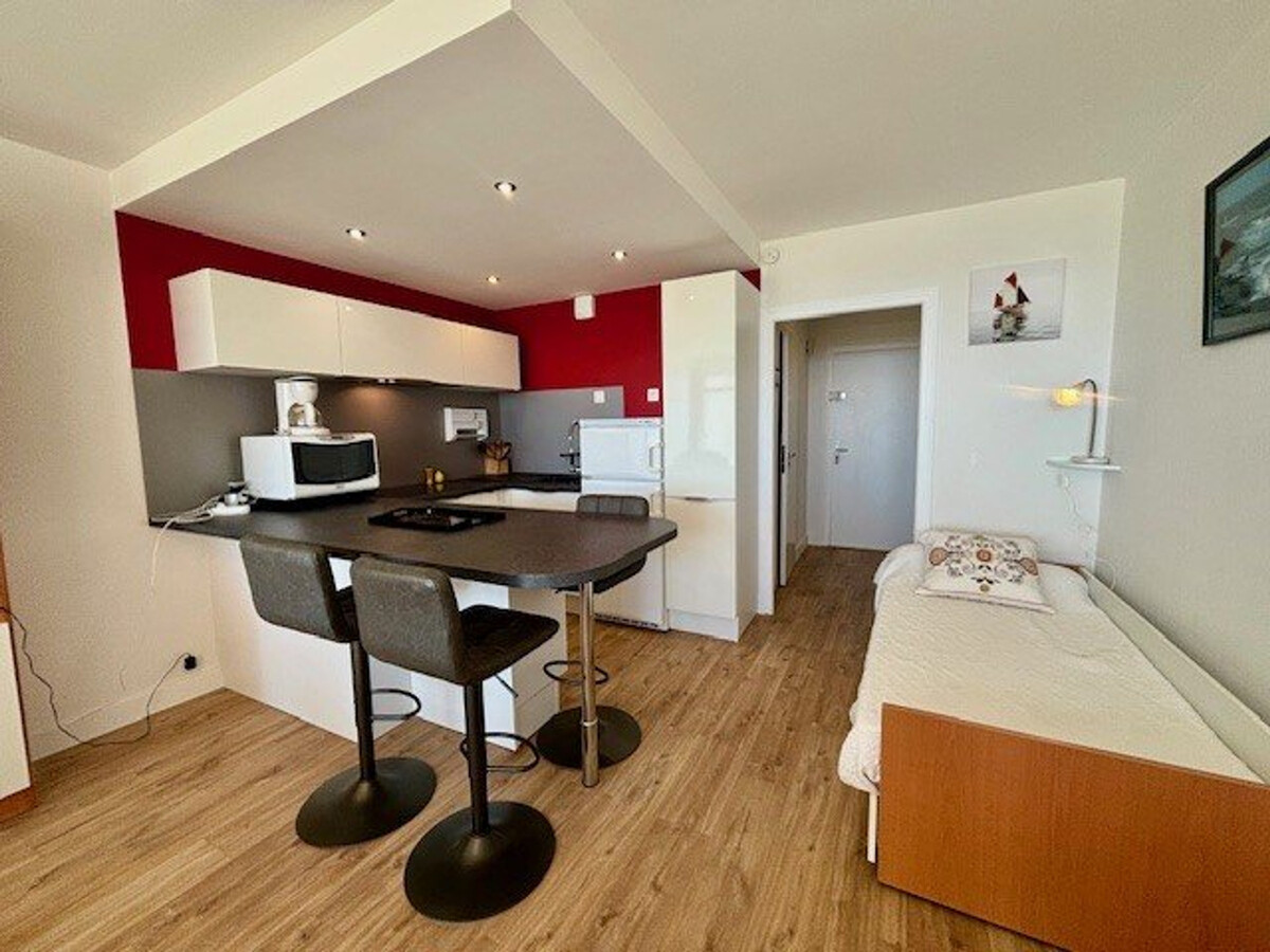 Studio vue mer 35m² avec balcon sud à Quiberon - Photo 4