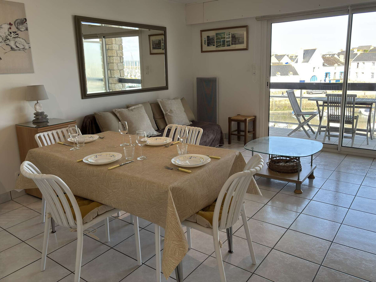 Appartement 2P face au port à Quiberon, balcon vue mer - Photo 2