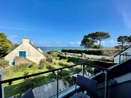 Studio mezzanine 32m² vue baie, balcon, parking, plage : photo 10