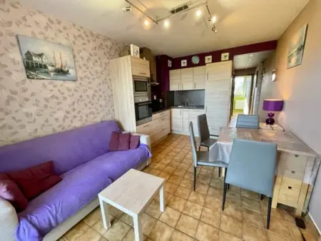 Appartement 2P vue mer à 50m de la plage, Kerhostin : photo 2