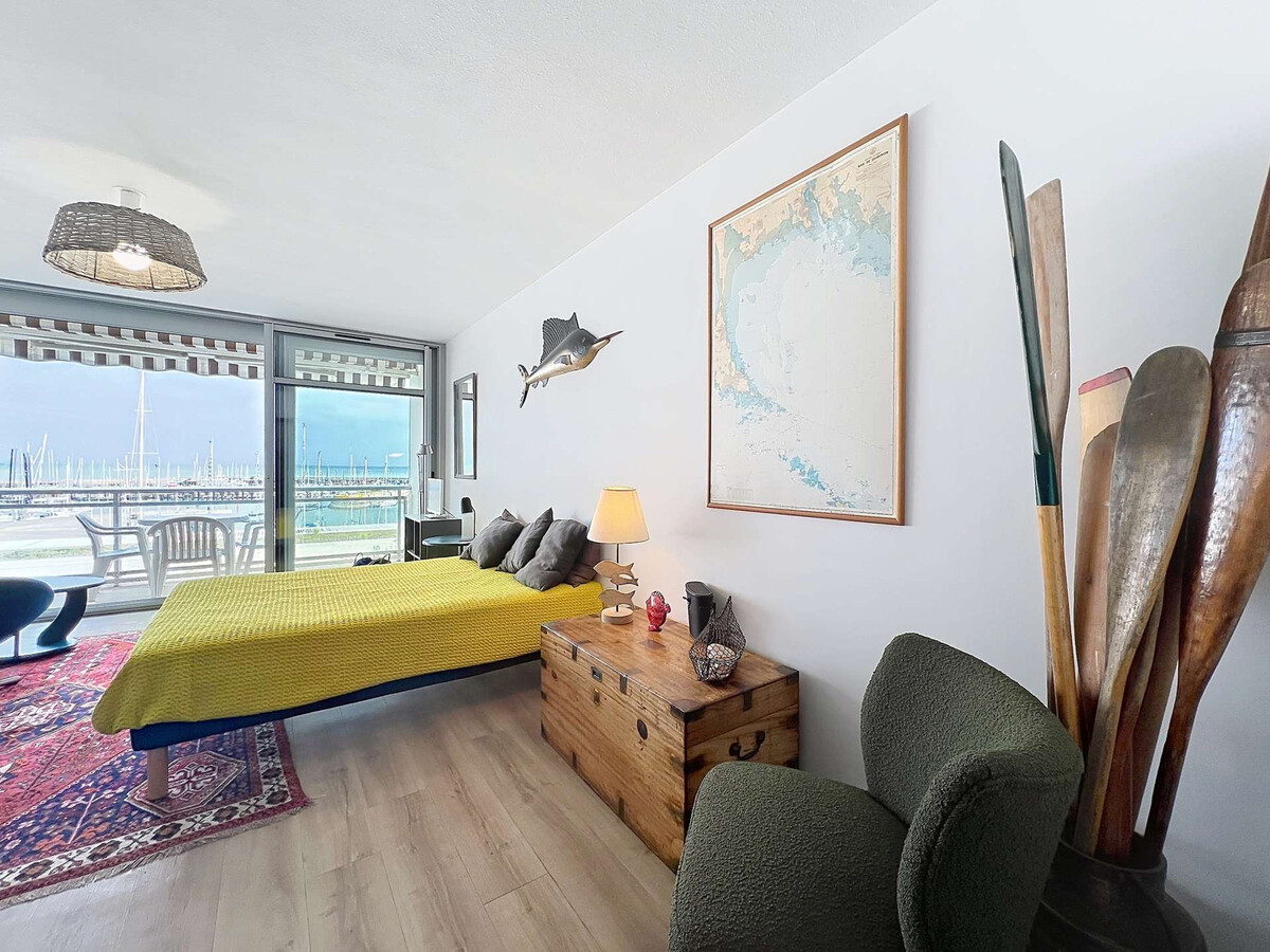 Studio rénové 33m² vue mer avec balcon à Quiberon - Photo 5