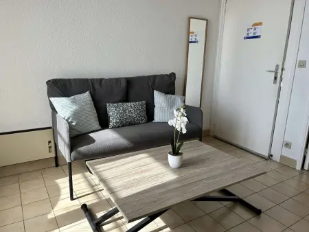 Appartement 4 pers mezzanine à Saint-Aygulf, vue mer : photo 4