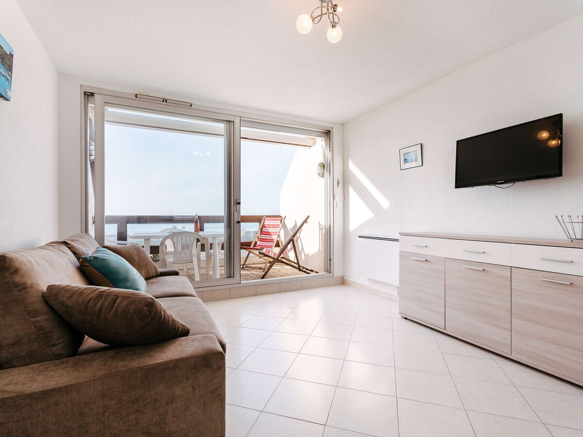 Studio face Grande Plage Carnac, balcon sud & parking - Photo 2
