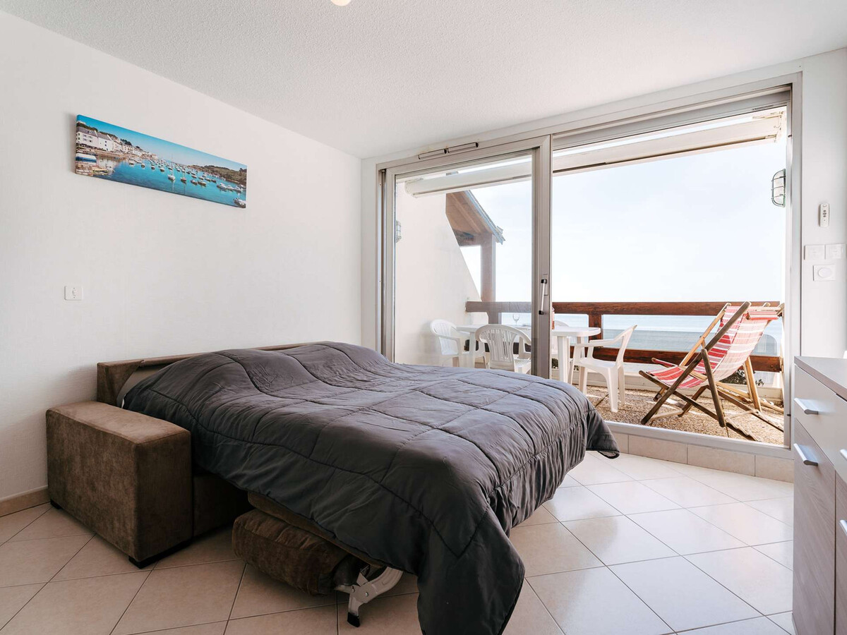 Studio face Grande Plage Carnac, balcon sud & parking - Photo 8