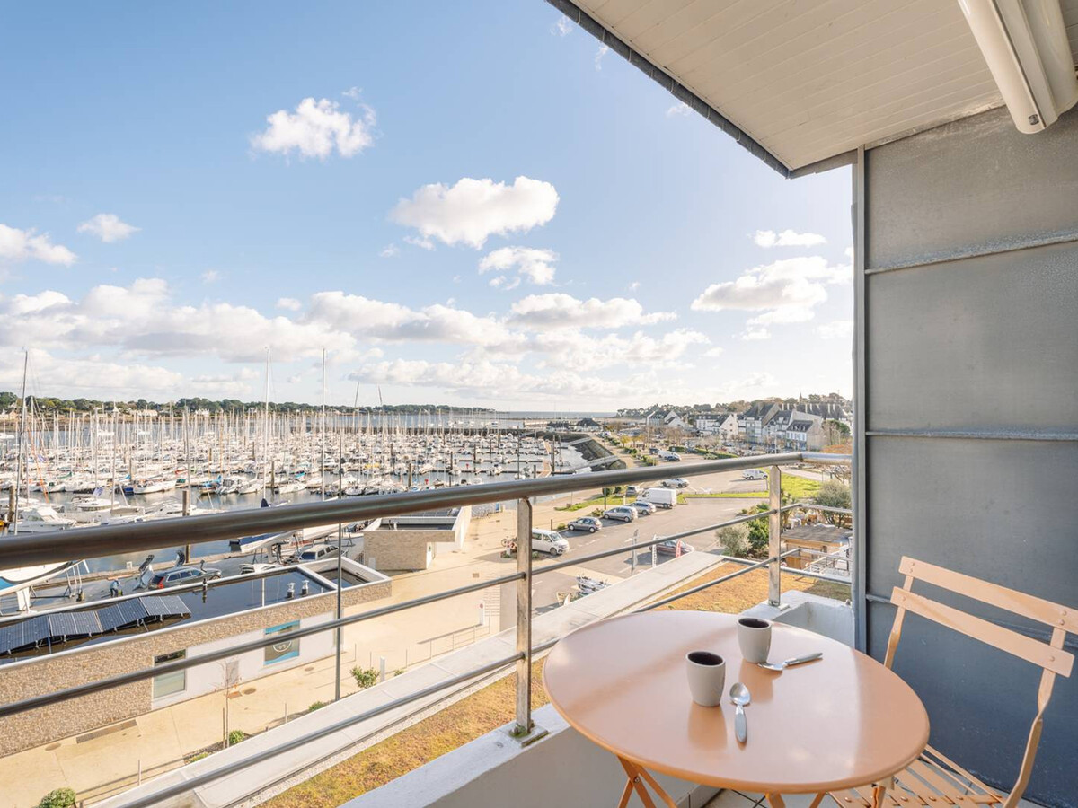 T2 vue port à La Trinité-sur-Mer, 4 pers., balcon SE - Photo 1