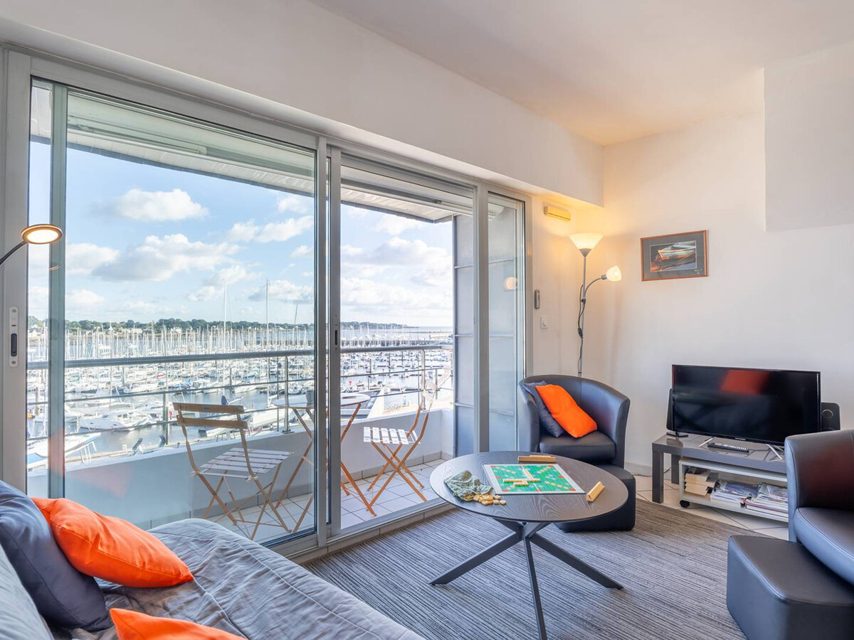 T2 vue port à La Trinité-sur-Mer, 4 pers., balcon SE - Photo 2