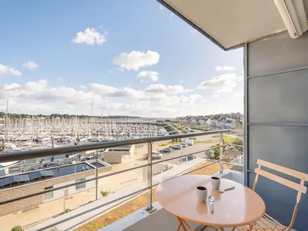 Location appartement à La Trinité sur Mer, Charmant T2 avec vue port, idéal pour 4 pers. à La Trinité-sur-Mer