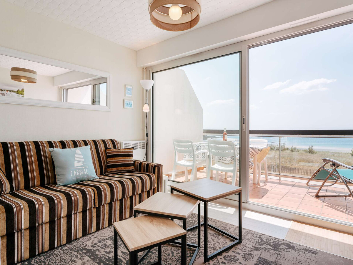 Studio cabine 4 pers. Carnac, terrasse vue mer - Photo 1