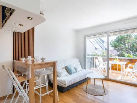 Location appartement à Carnac, Studio cabine proche plage avec balcon sud, Wifi, et parking - Carnac