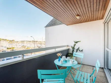 Location appartement à La Trinité sur Mer, Appartement 3 pièces à La Trinité-sur-Mer avec parking, 4 pers., vue sur port