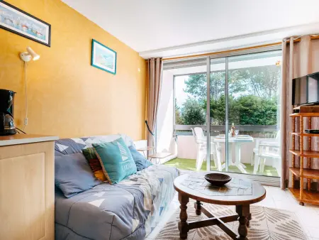 Location appartement à Carnac, Studio cabine à Carnac, 4 personnes, proche plage, parking inclus