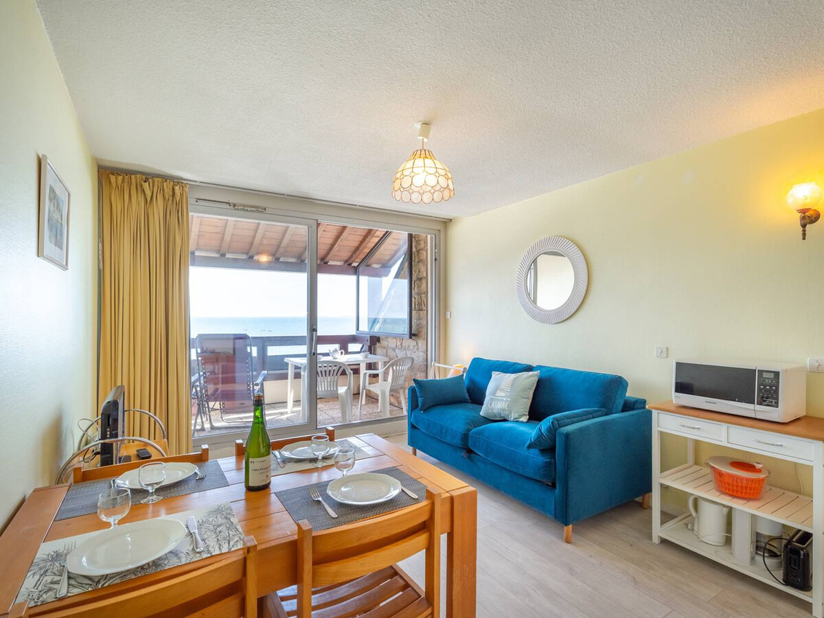 Studio vue mer Carnac, loggia sud, face Grande Plage - Photo 2