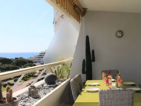Appt moderne 2P vue mer, terrasse, parking, Villeneuve-Loubet : photo 6